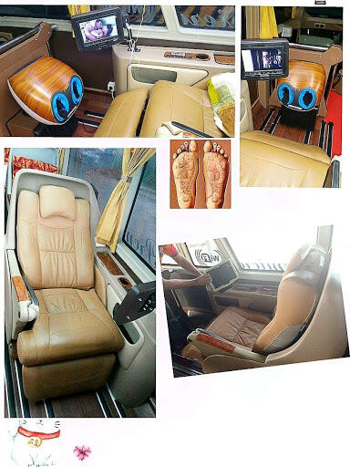 Fasilitas Mantap Bus AKAP Di Tanah Sulawesi Ada Kursi Untuk Pijetnya !!