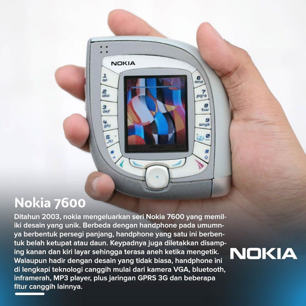 6 Hp Nokia Jadul Dengan Desain Paling Unik
