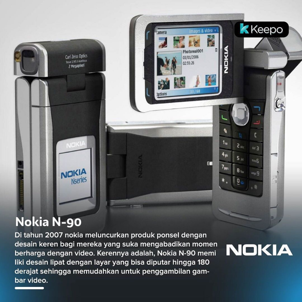 6 Hp Nokia Jadul Dengan Desain Paling Unik