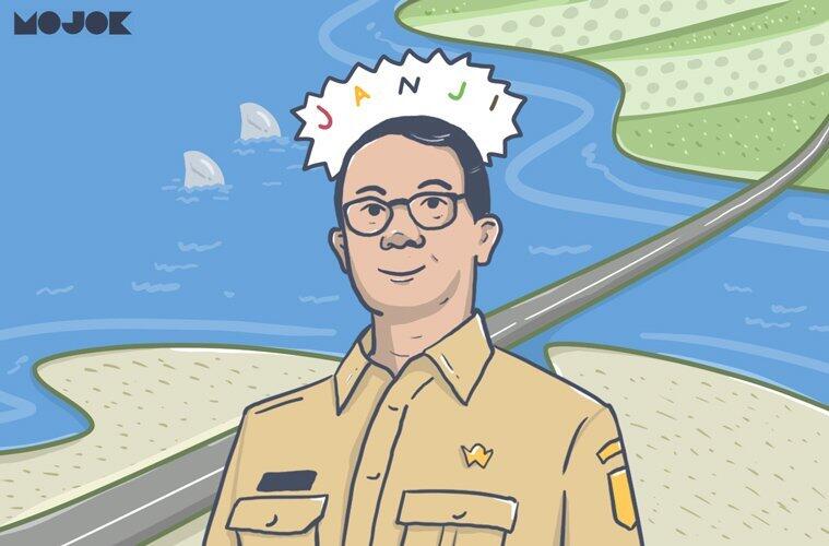 ANIES BASWEDAN, KENAPA TAK LAUTKAN KEMBALI ITU PULAU REKLAMASI? KAMU KAN UDAH JANJI?