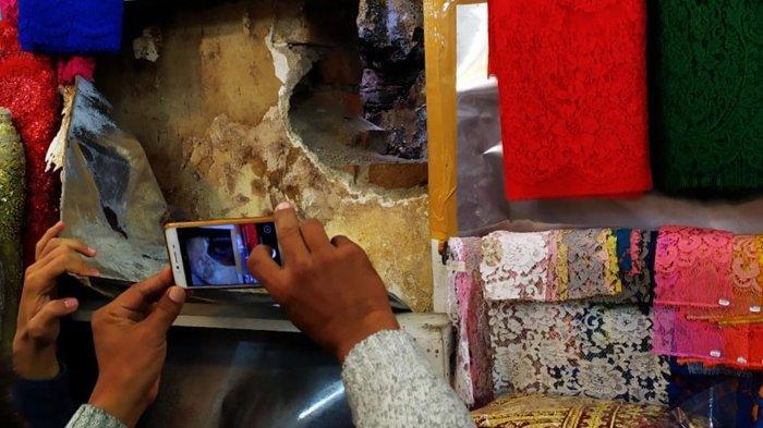 Maling Jebol Tembok Toko Pakaian dan Curi Uang Puluhan Juta