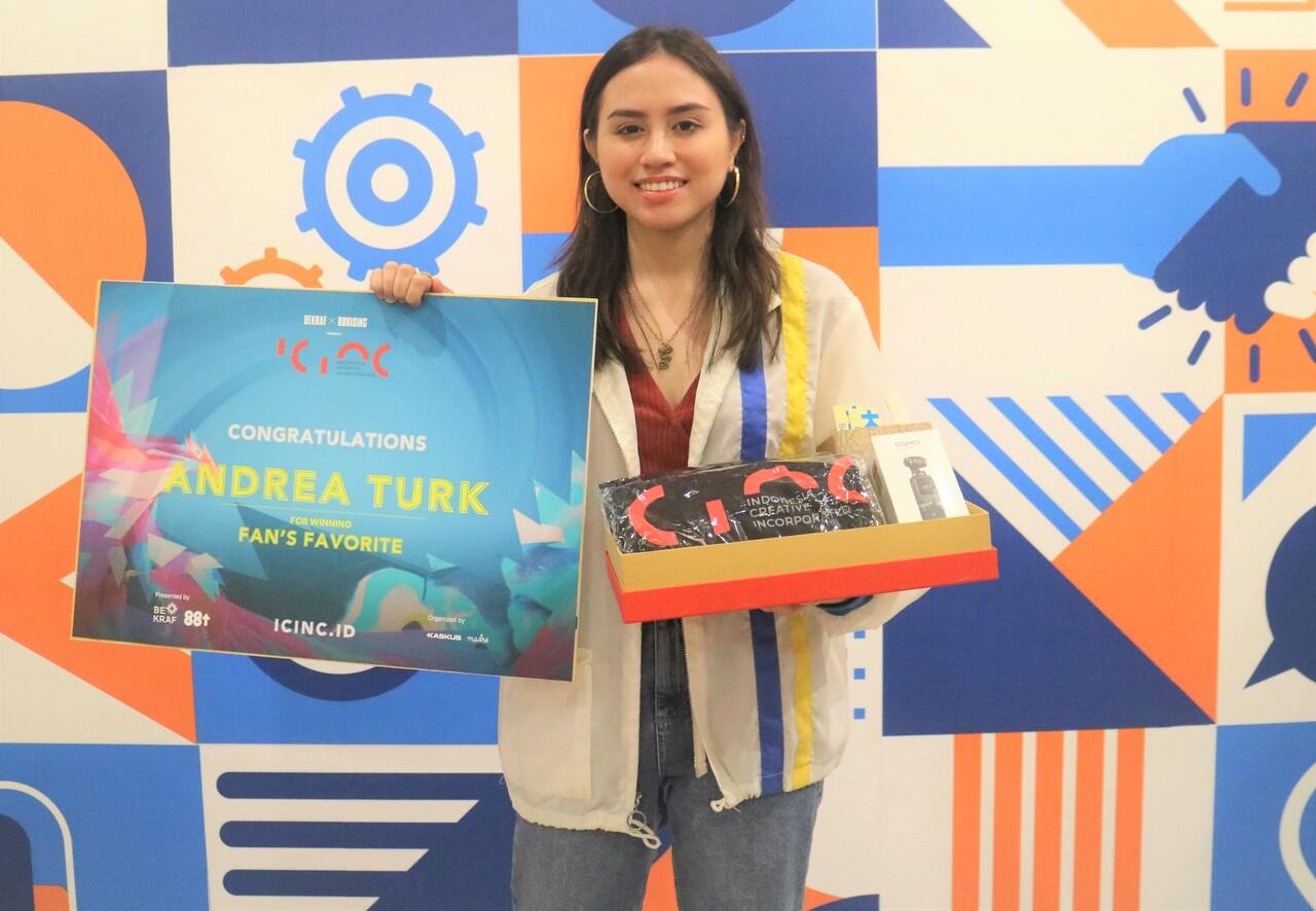 Ngobrol Lebih Intim Bareng Andrea Turk, Pemenang Fans' Favorite ICINC 2019!