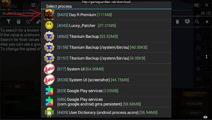 cheating uang/caps di day r / day r premium android, 100%works (only root user/Nox)