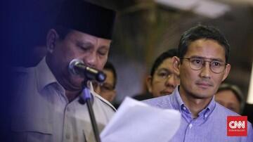 Gerindra Sebut Ada Kemungkinan Sandiaga Jadi Cawagub DKI