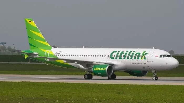 Viral, Pesawat Citilink Tujuan Surabaya Cuma Bawa Penumpang 1 Orang