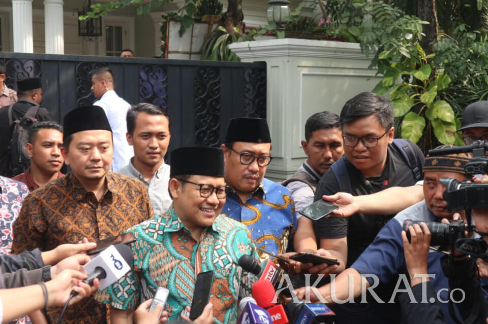 Bertemu Ma'ruf Amin, Cak Imin Bahas Calon Menteri PKB