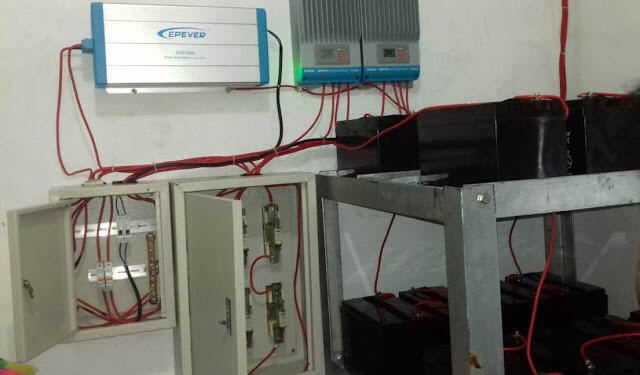 Proses Pemasangan dan Penginstalan PLST di Kab. Sumba Barat