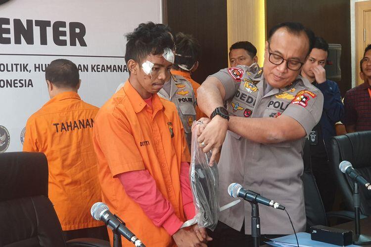 Terkuak Penganiayaan Kasus Andri Bibir , 10 Brimob Di Tahan 21 Hari