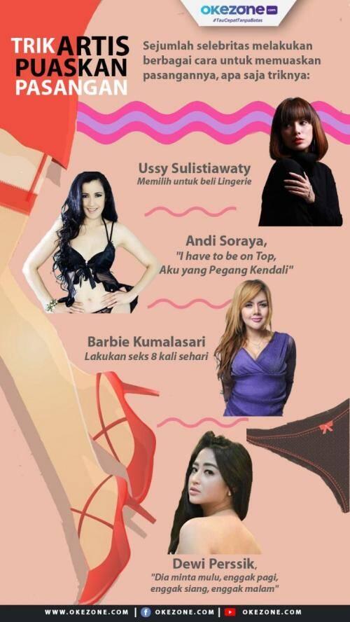 Demi Puaskan Suami, Dewi Perssik Rela Jadi 'Singa' di Atas Ranjang