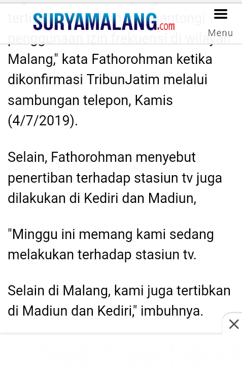 5 Stasiun Televisi Ini Hilang Di Malang Raya, Ini Dia Penyebabnya !
