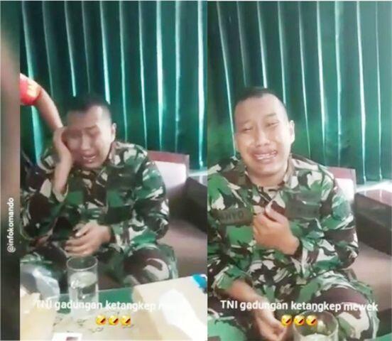 Lucunya Ketika TNI Gadungan Tertangkap! di Interogasi Malah Mewek-mewek Minta Ampun