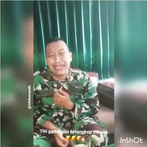 Lucunya Ketika TNI Gadungan Tertangkap! di Interogasi Malah Mewek-mewek Minta Ampun