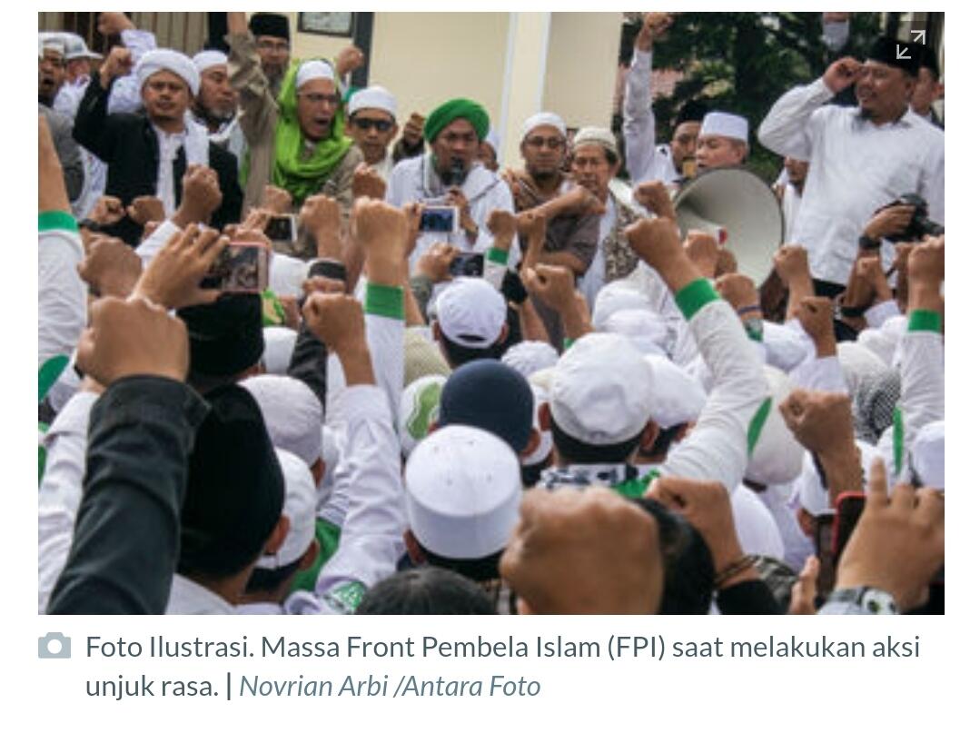 FPI tak dapat dana bantuan pemerintah jika tak punya SKT