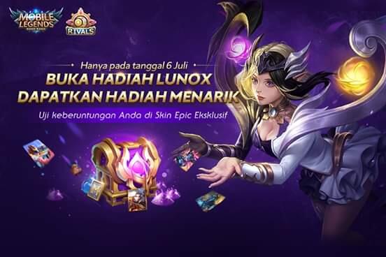&#91;Event&#93;Lucky Chest Lunox | Kesempatan dapet skin epic 