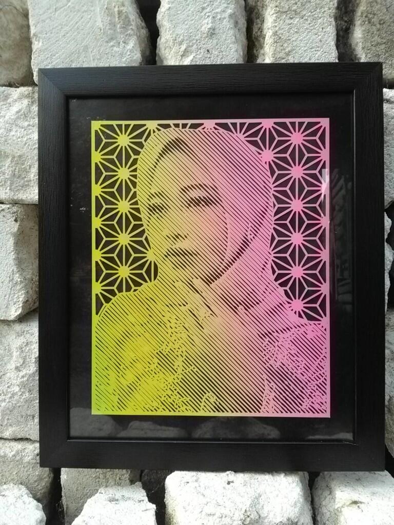 KREASI unik dari kreasi seni potong kertas gan