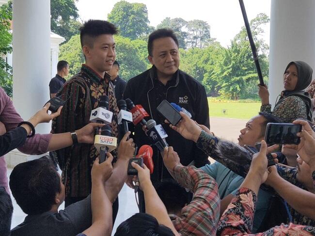 Rich Brian Temui Presiden Jokowi di Istana Bogor