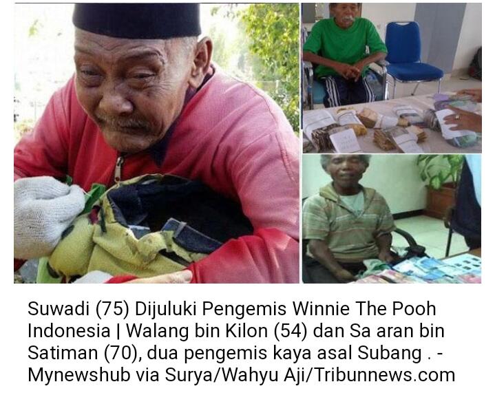 Pengemis Kaya, Bagaimana Menurut Anda?
