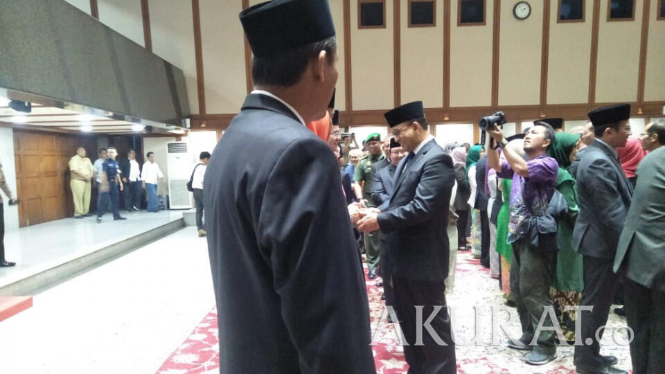 Usai Melantik, Anies Perintahkan 16 Kepala Dinas Baru untuk Kuasai RPJMD