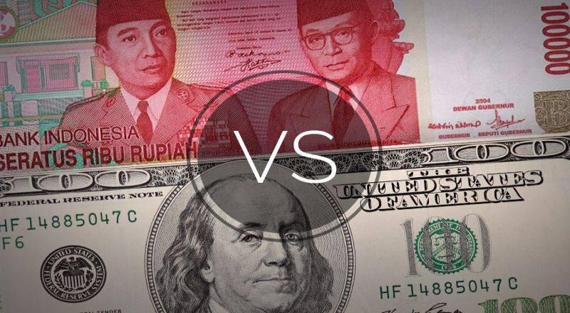 Rupiah Melemah di Rp14.127/USD di Tengah Keperkasaan Dolar