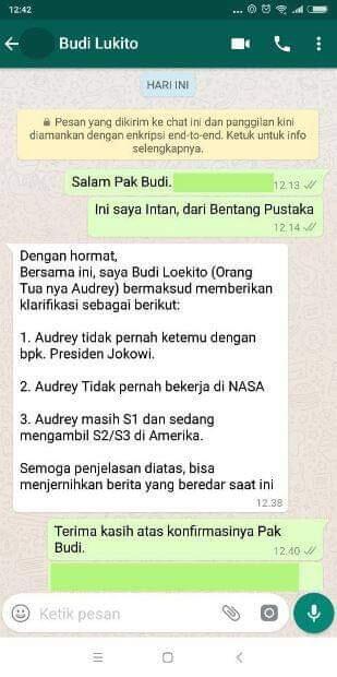 Istana dan Menlu Bantah Jokowi Bertemu Audrey Yu di KTT G-20