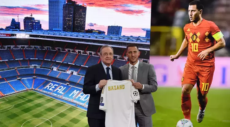 Jersey Hazard Tidak Punya Nomor, Mungkinkah Hazard Mewarisi Nomor Punggung Ronaldo?