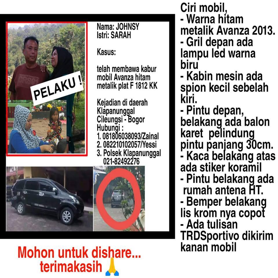 KEHILANGAN MOBIL