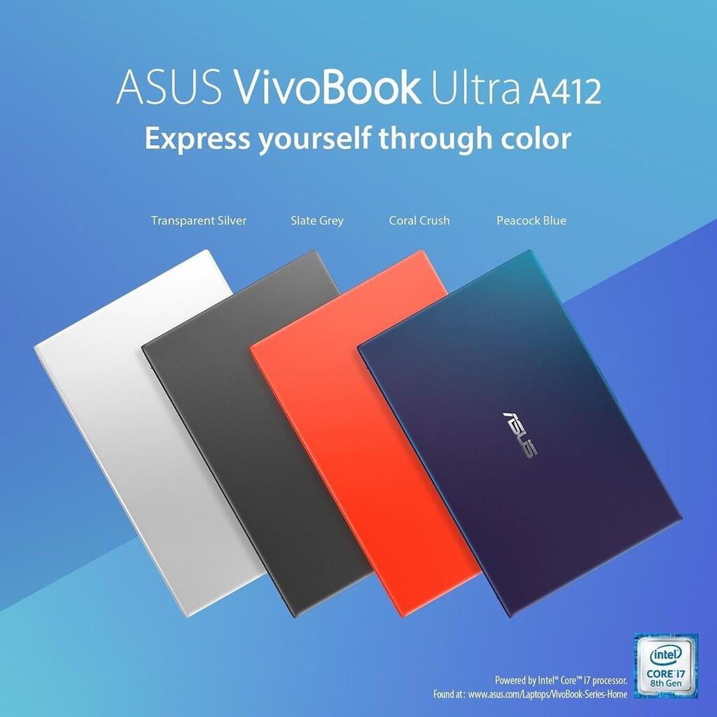 Ultrabook 14 inci Paling Berwarna dan Paling Kecil di Dunia, ASUS VivoBook ULTRA A412