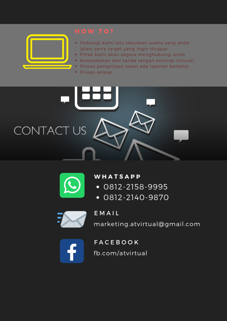 PENAWARAN JASA VIRTUAL ASSISTANT UNTUK PARA PEBISNIS