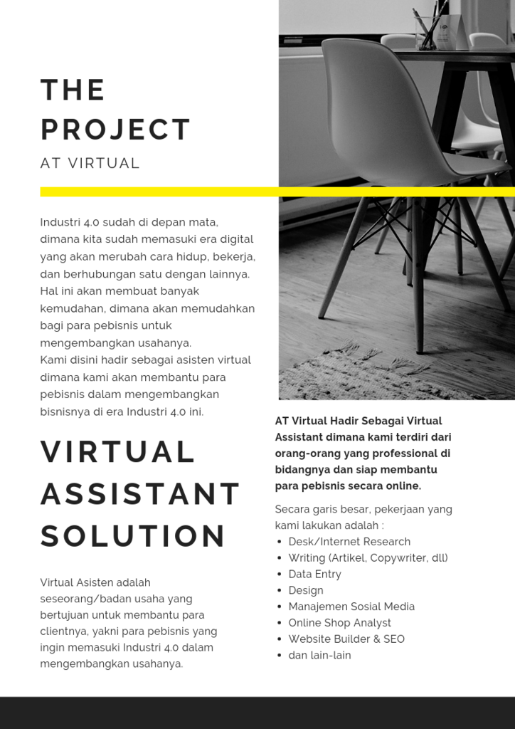 PENAWARAN JASA VIRTUAL ASSISTANT UNTUK PARA PEBISNIS
