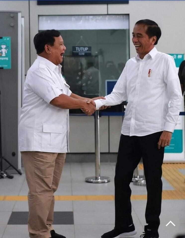 Terungkap! Prabowo Kasih Tahu Amien Rais Sebelum Bertemu Jokowi di MRT