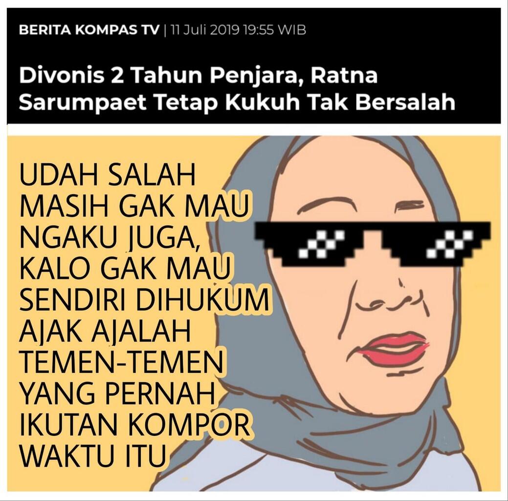 Meski Sudah Divonis, Ratna Sarumpaet Masih Keras Kepala Mengaku Tidak Bersalah