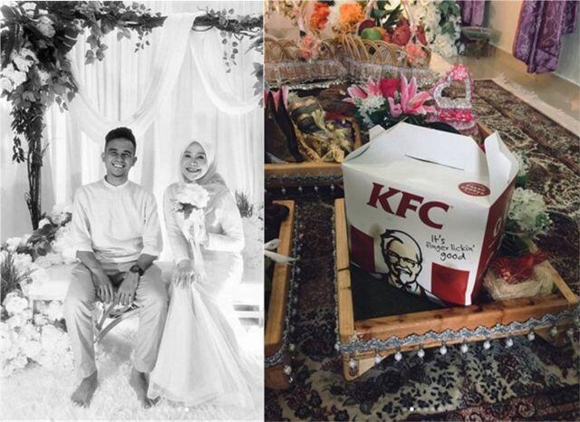 Wanita Cantik Ini Meminta Ayam KFC Dijadikan Sebagai Mahar Pernikahan