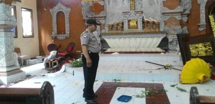 Perusak Gereja Katolik di Denpasar Tak Ditahan