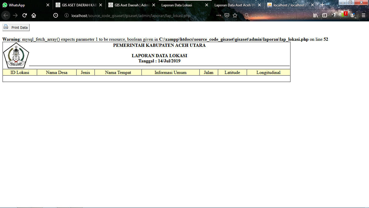 Php mysql_fetch_array() except parameter 1 to be.... bingung error nya kenapa gan