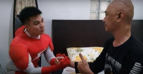 Jenguk Agung Hercules, Baim Wong Beri Bantuan Uang untuk Berobat