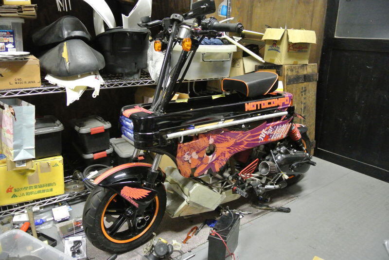 Modifikasi Simple Honda Motocompo