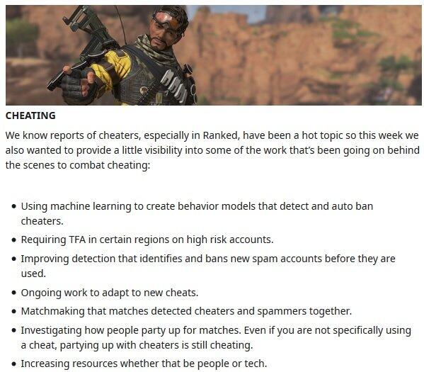 Beri Efek Jera, Apex Legends akan Tempatkan Para Cheater dan Spammer dalam 1 Match