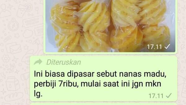 Kandungan Nanas Madu Bisa Rusak Ginjal, Bagaimana Faktanya?