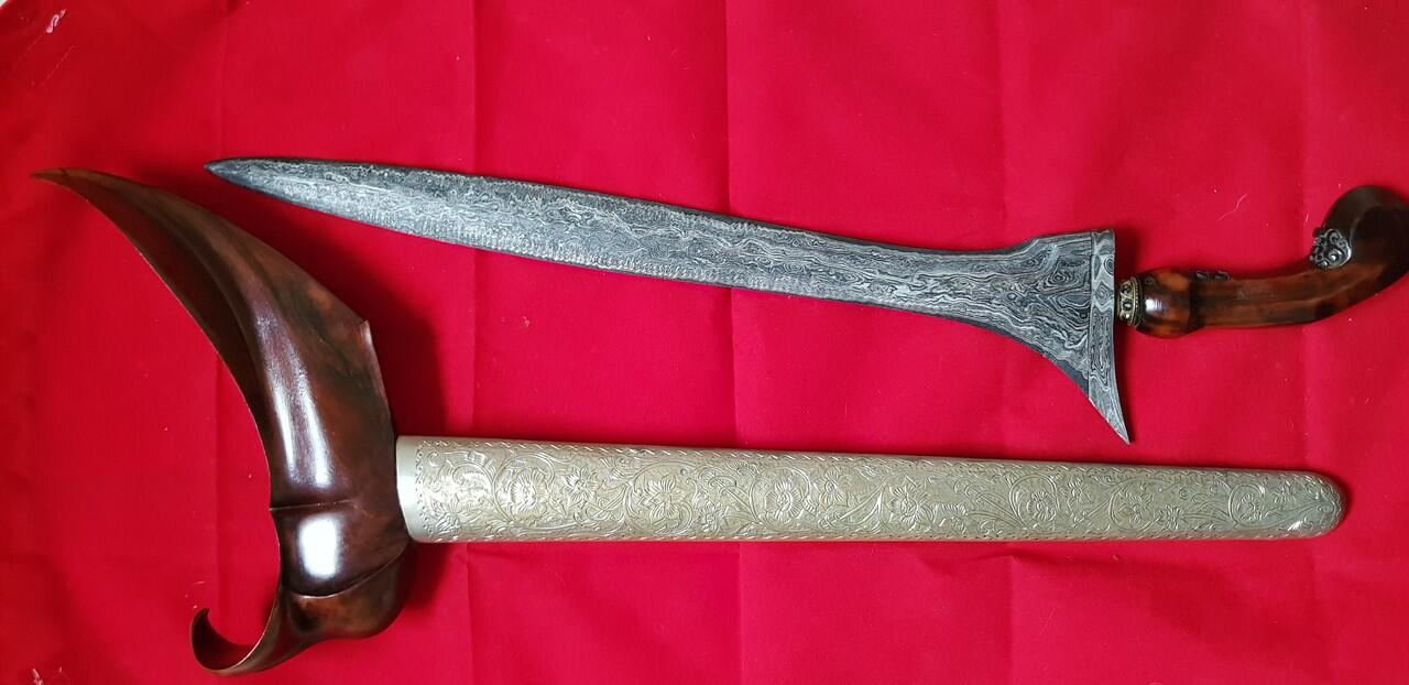 Keris Tilam Upih Tri Pamor (Untu Walang, Mrutu Sewu, Wengkon) PB 9 Putran