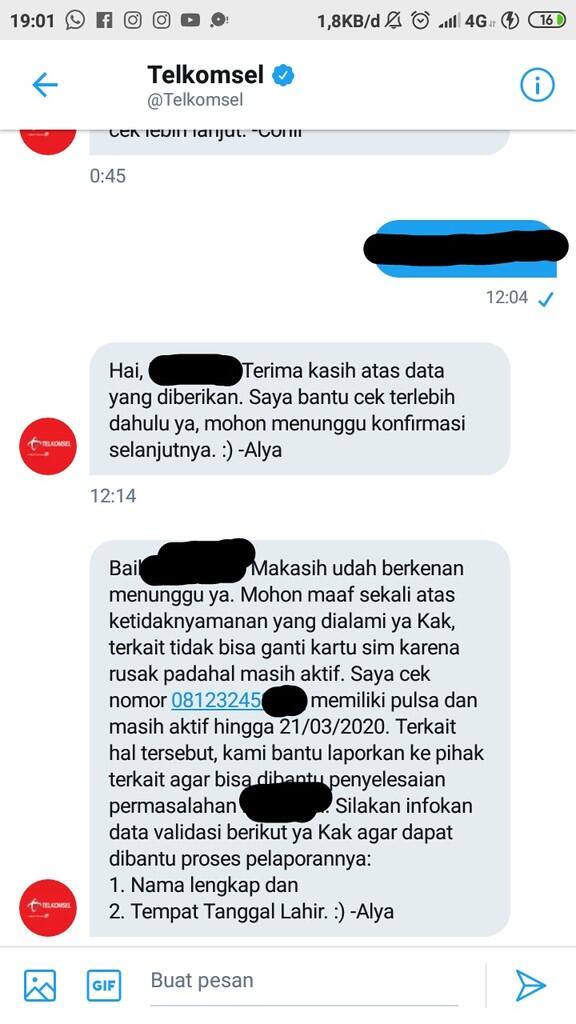 Telkomsel: Tidak Bisa Ganti Kartu SIM Rusak yg Masih Aktif