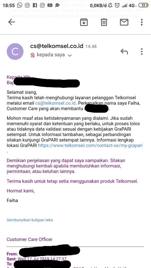 Telkomsel: Tidak Bisa Ganti Kartu SIM Rusak yg Masih Aktif