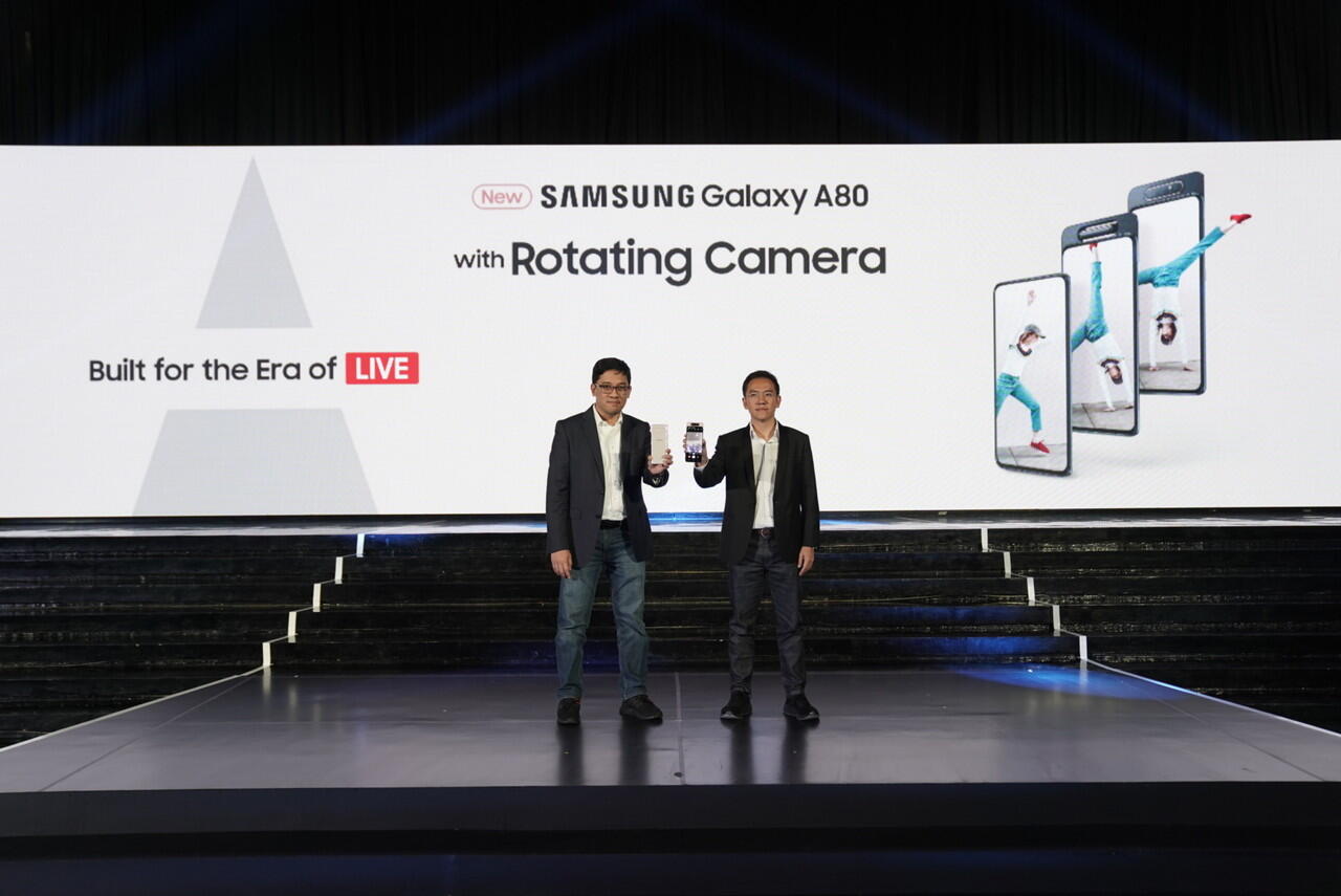 Ponsel dengan Kamera Berputar Samsung Galaxy A80 Resmi Dirilis di Indonesia