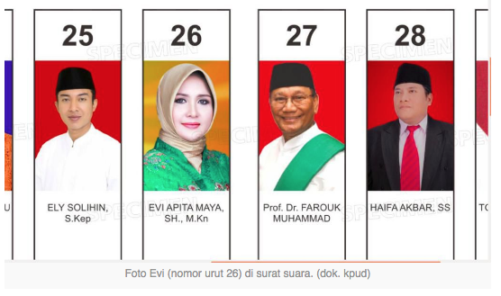 Senator Terpilih Hadiri Sidang MK Foto 'Kelewat Cantik', Ini Sosoknya