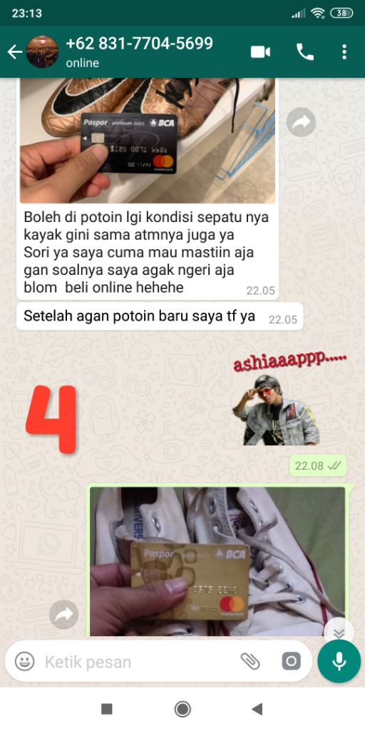 Kejanggalan Transaksi