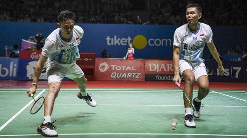 Dipaksa Main 3 Set, Hendra-Ahsan Akui Kesulitan Hadapi Ganda Jepang