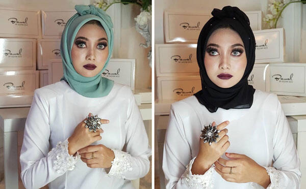 Bawal Pocong, Tren Hijab Pocong di Malaysia yang Lagi Booming