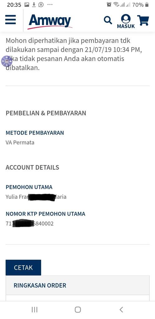 Cara Daftar Menjadi Member Baru Amway Indonesia