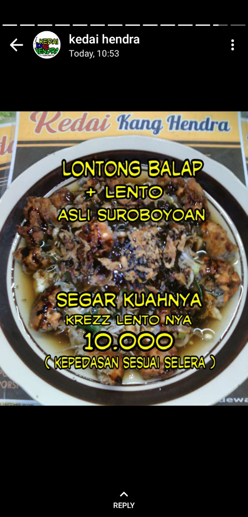 Makanan Syeger di Kota Ane ini Sudah Murah, di Anter Sampai Rumah pula!