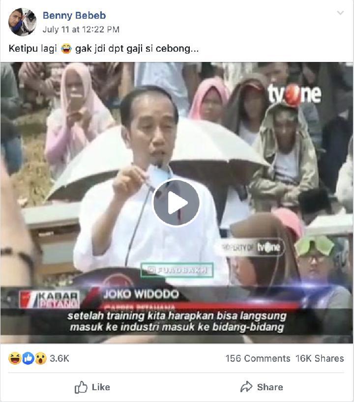 Jokowi Batal Memberikan Gaji untuk Pengangguran Melalui Kartu Pra Kerja?