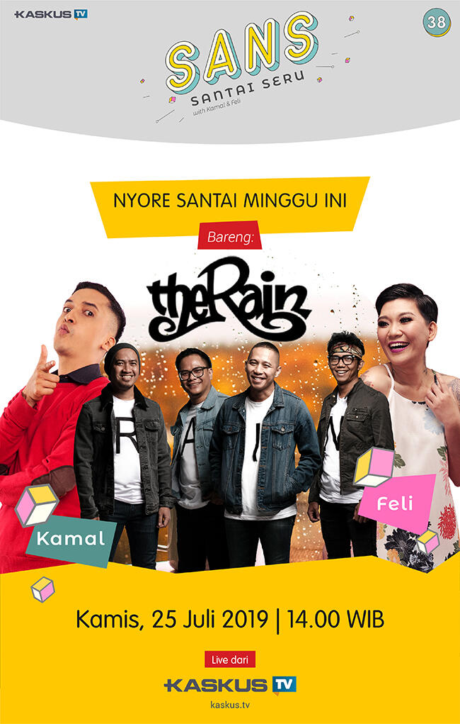 Seru-seruan Bareng The Rain di SANS, Bebas Ngobrol Sepuasnya Gan!